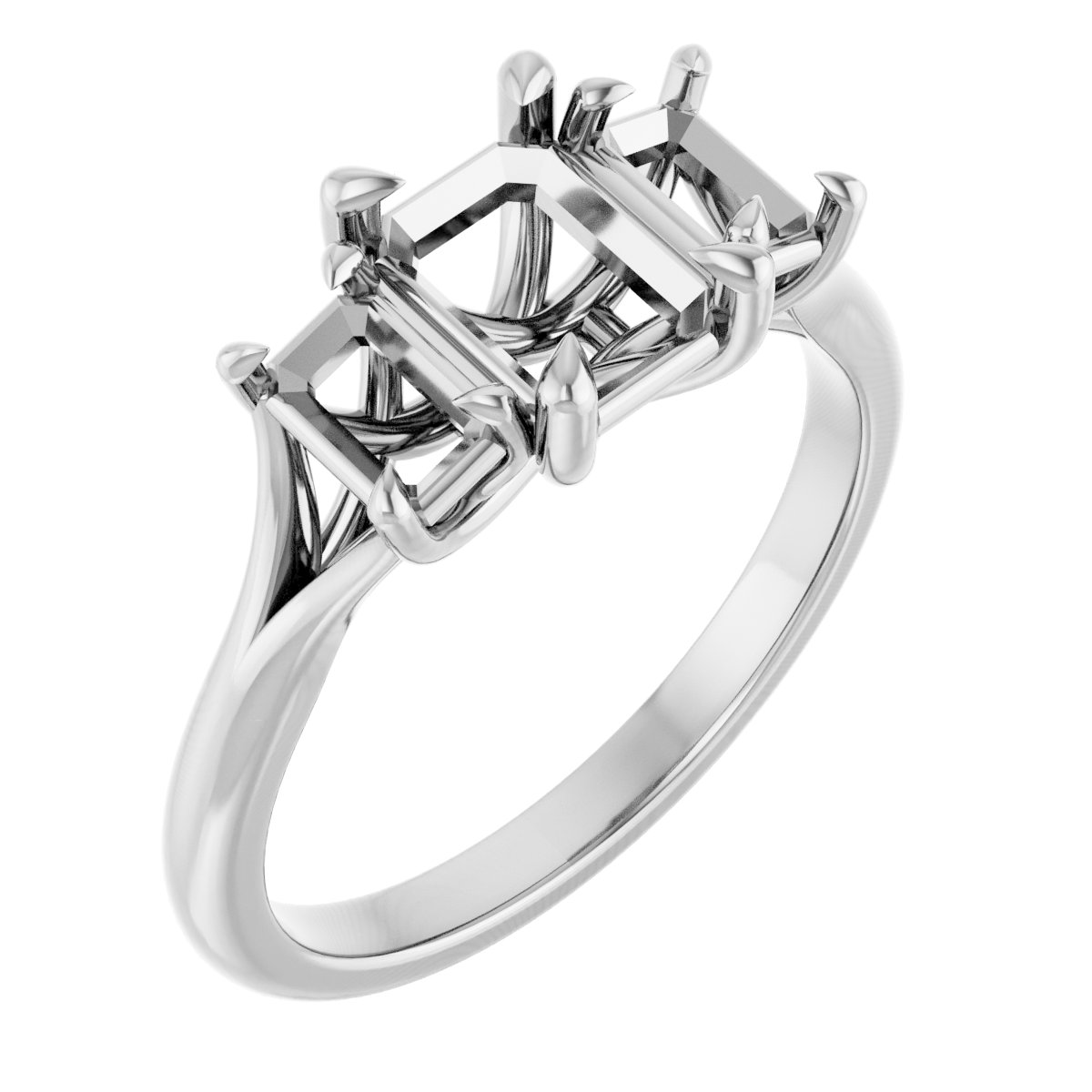Three-Stone Engagement Ring