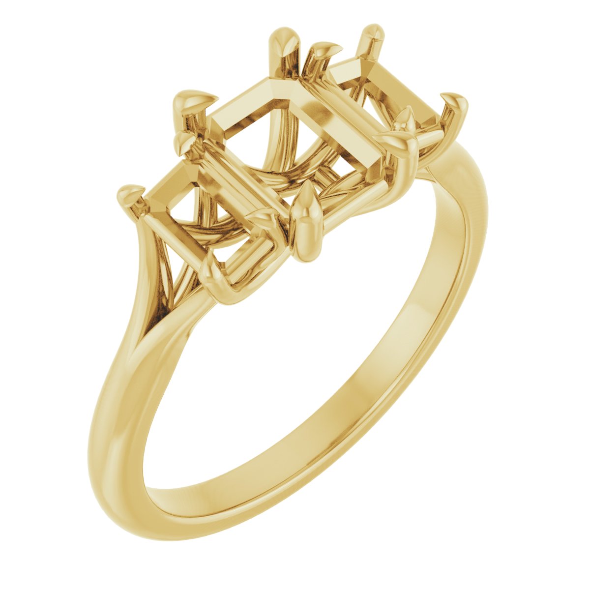 Three-Stone Engagement Ring
