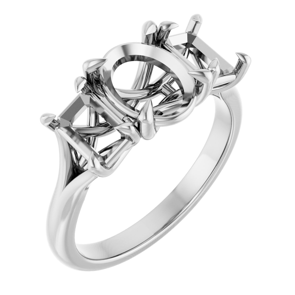 Three-Stone Engagement Ring