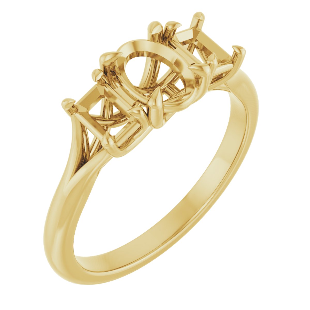 Three-Stone Engagement Ring