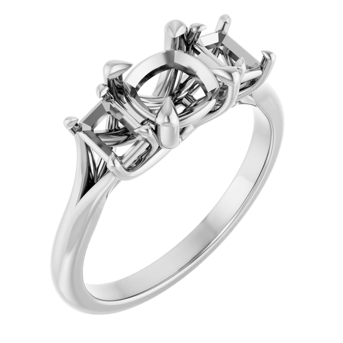 Three-Stone Engagement Ring
