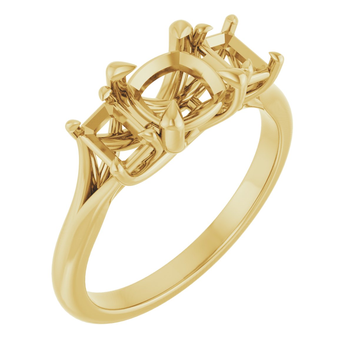 Three-Stone Engagement Ring