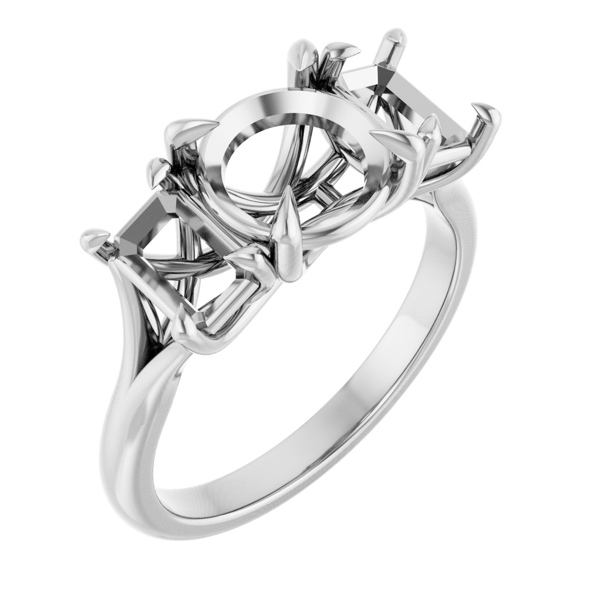 Three-Stone Engagement Ring