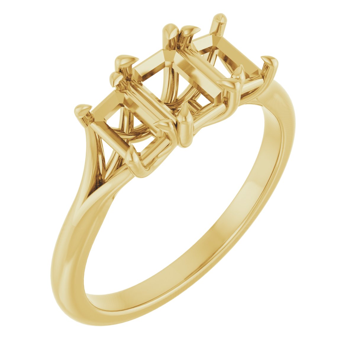 Three-Stone Engagement Ring