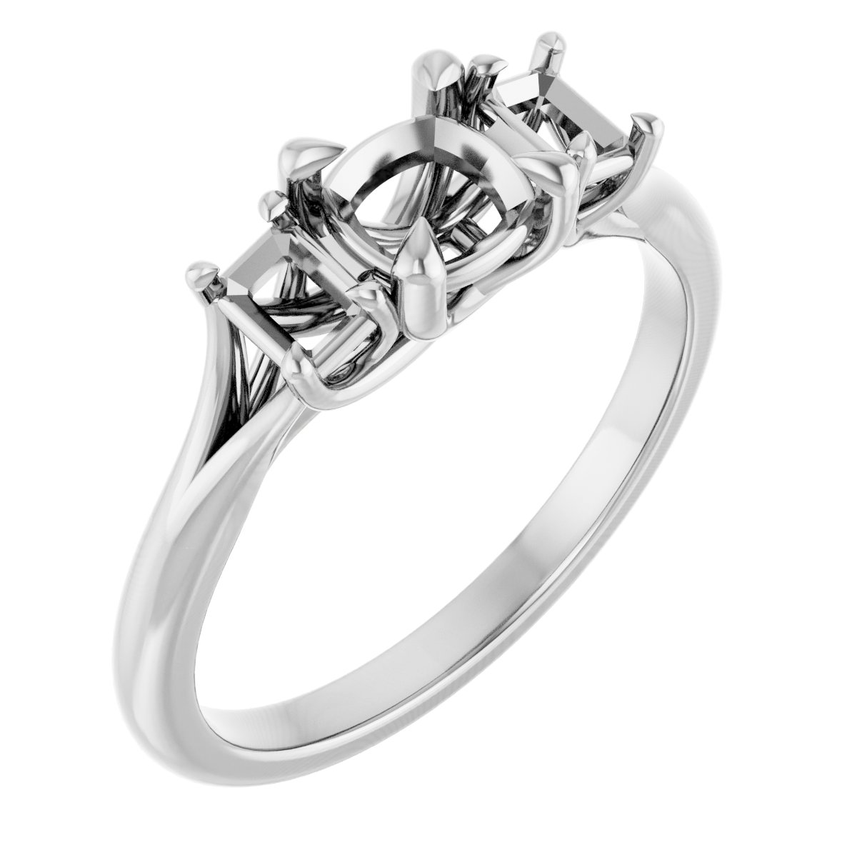 Three-Stone Engagement Ring