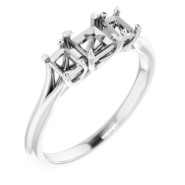 Three-Stone Engagement Ring