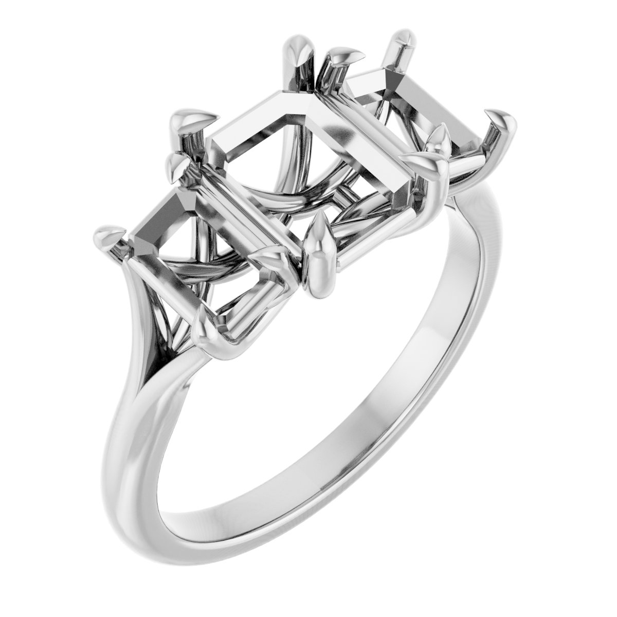 Three-Stone Engagement Ring