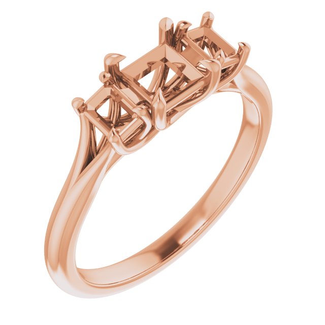 Three-Stone Engagement Ring