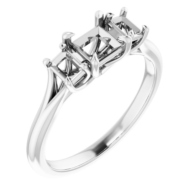 Three-Stone Engagement Ring