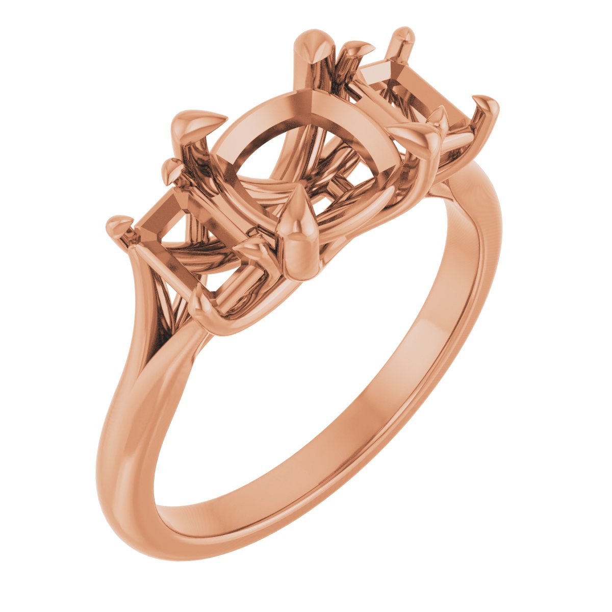 Three-Stone Engagement Ring