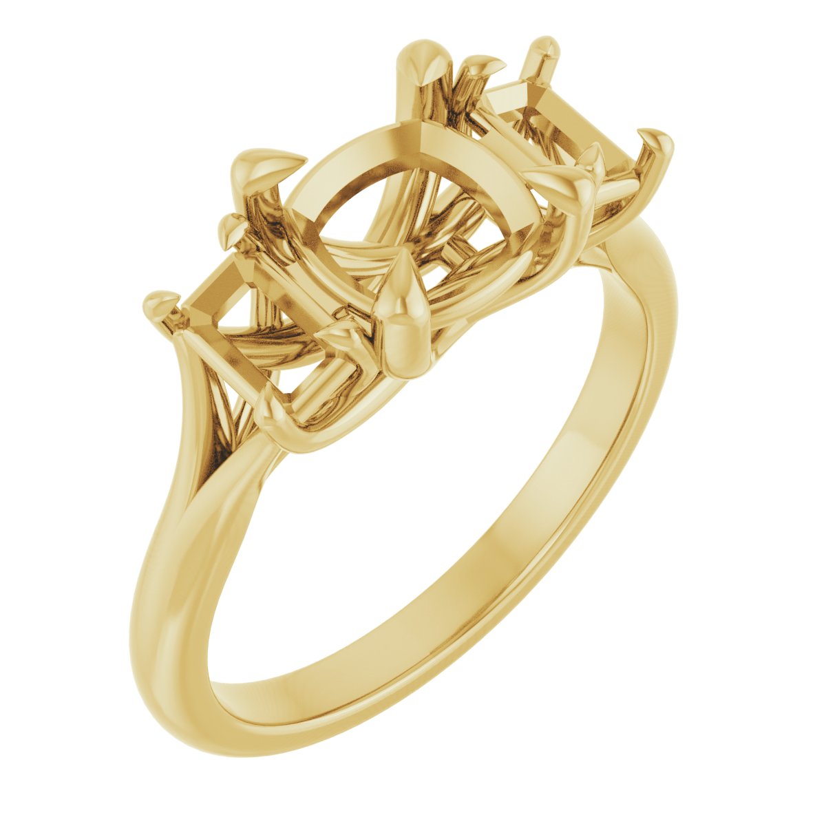 Three-Stone Engagement Ring