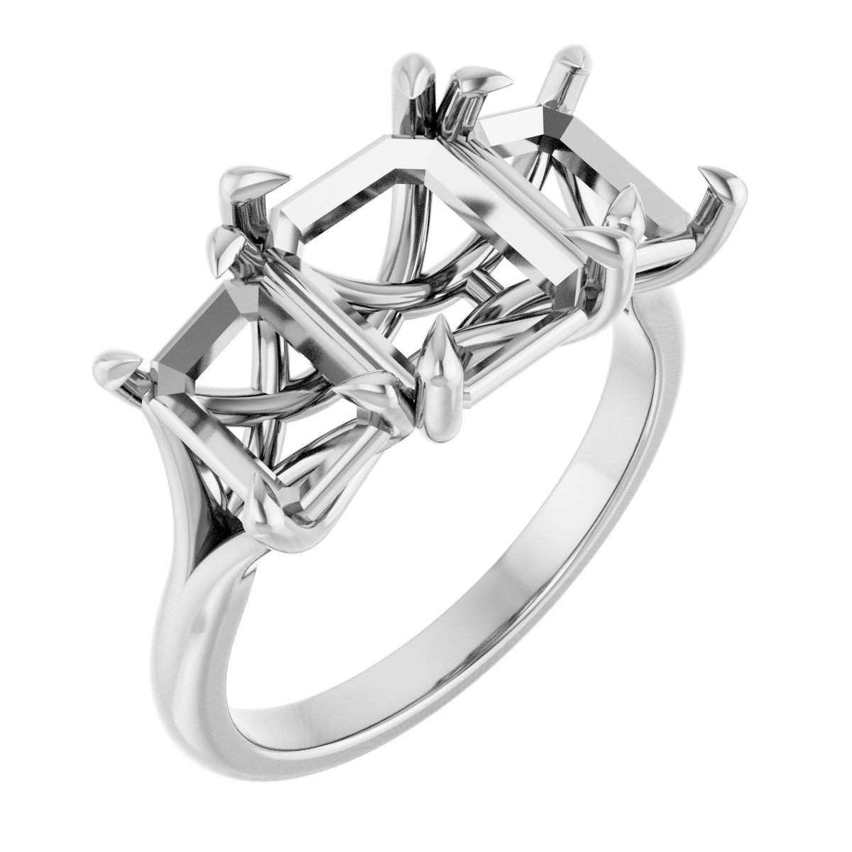 Three-Stone Engagement Ring