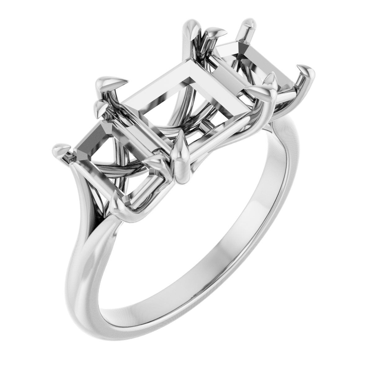 Three-Stone Engagement Ring