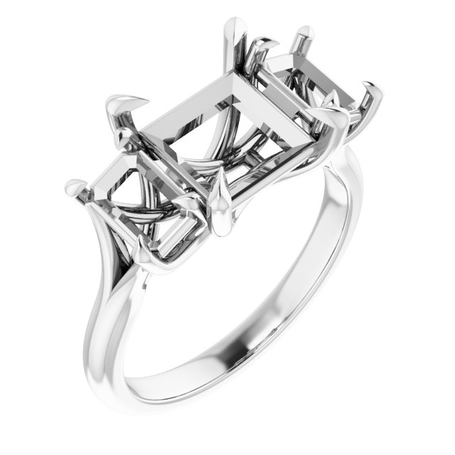 Three-Stone Engagement Ring