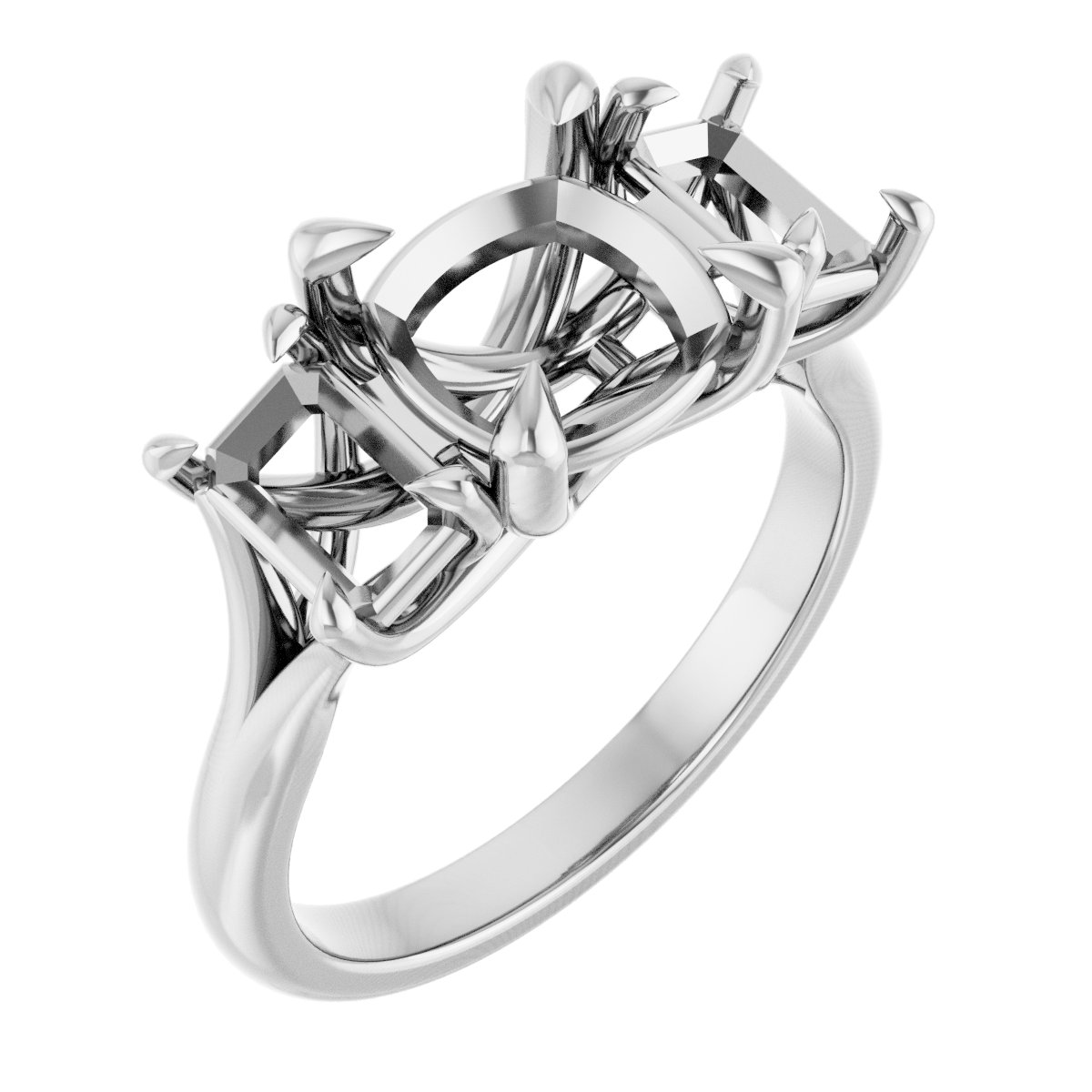 Three-Stone Engagement Ring
