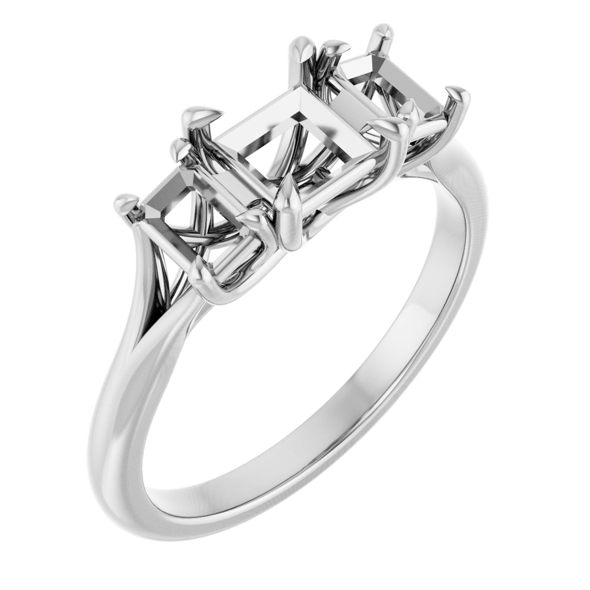 Three-Stone Engagement Ring