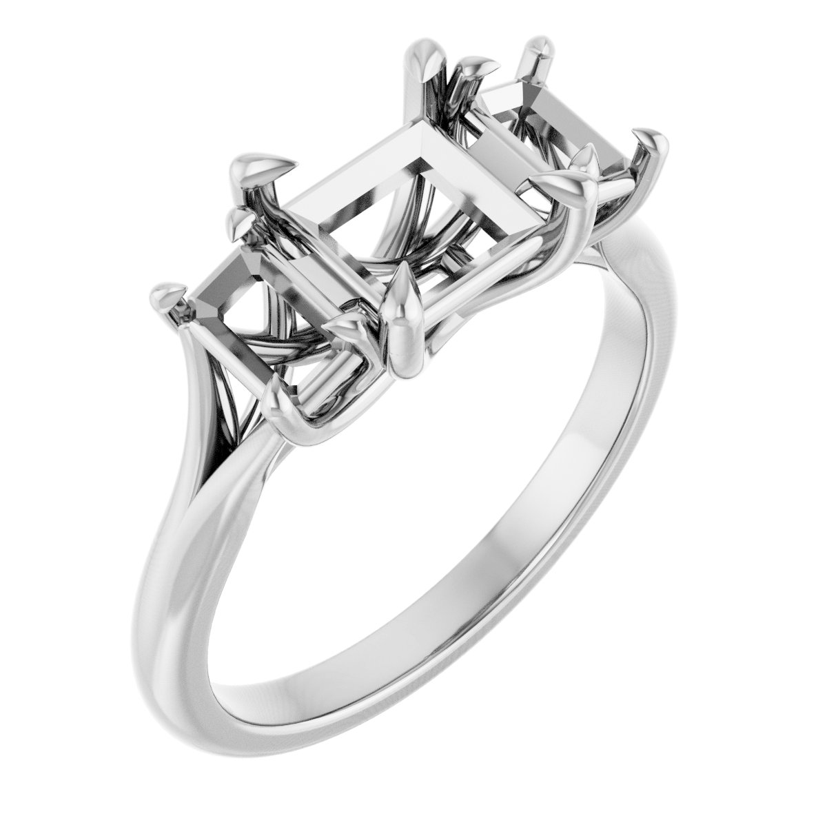 Three-Stone Engagement Ring