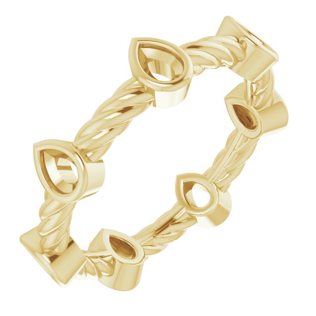 14k Yellow Gold