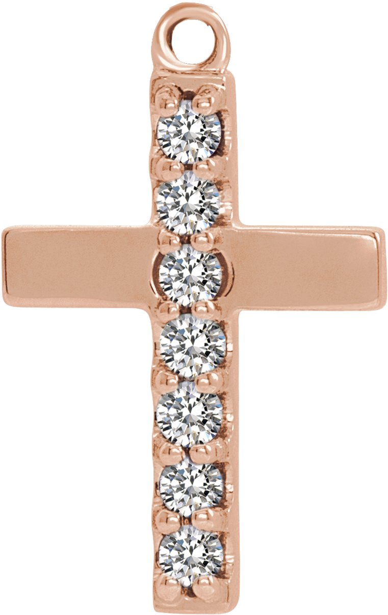 Accented Cross Dangle