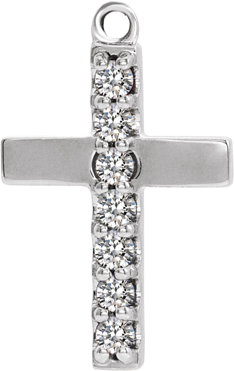 Accented Cross Dangle