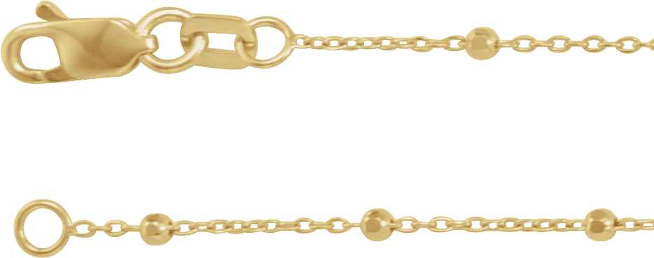 gold cable chain