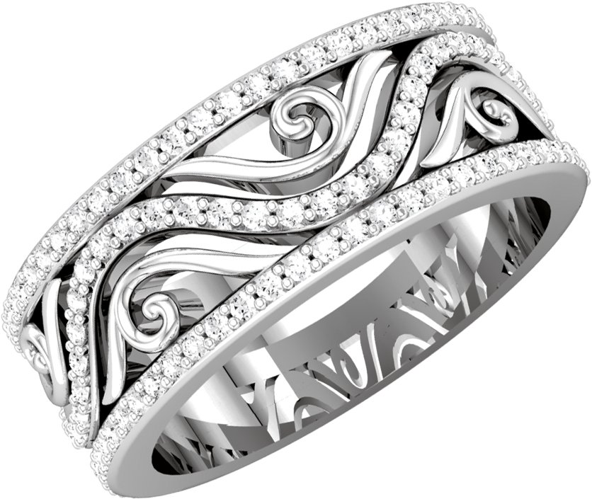 14K Yellow 1/2 CTW Natural Diamond Anniversary Band