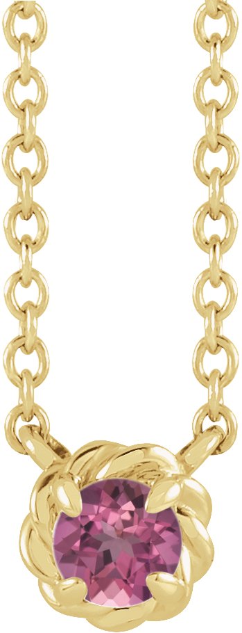 Claw-Prong Rope Necklace or Center