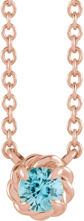 Claw-Prong Rope Necklace or Center
