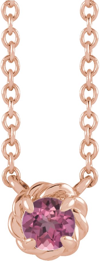 Claw-Prong Rope Necklace or Center