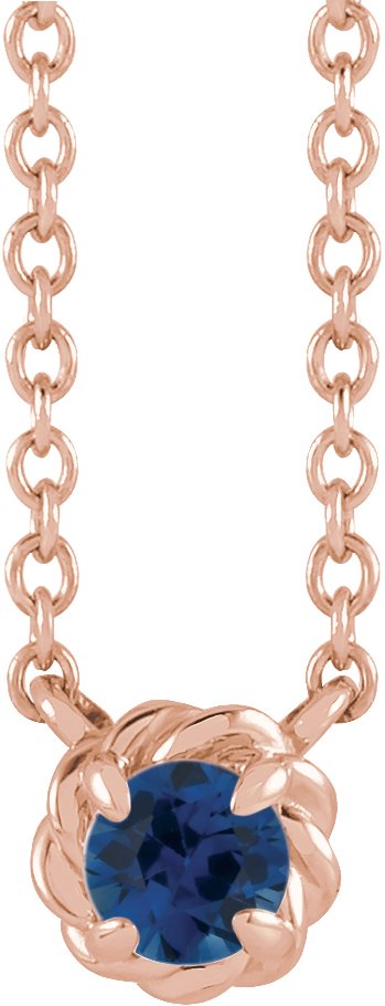 Claw-Prong Rope Necklace or Center