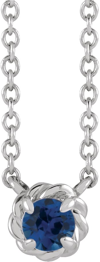Claw-Prong Rope Necklace or Center