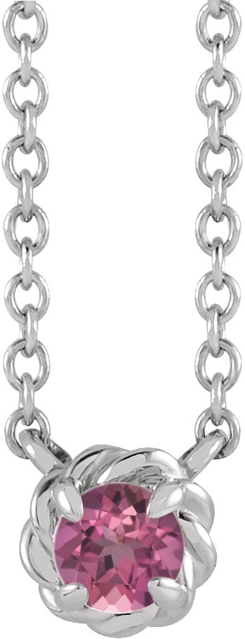 Claw-Prong Rope Necklace or Center