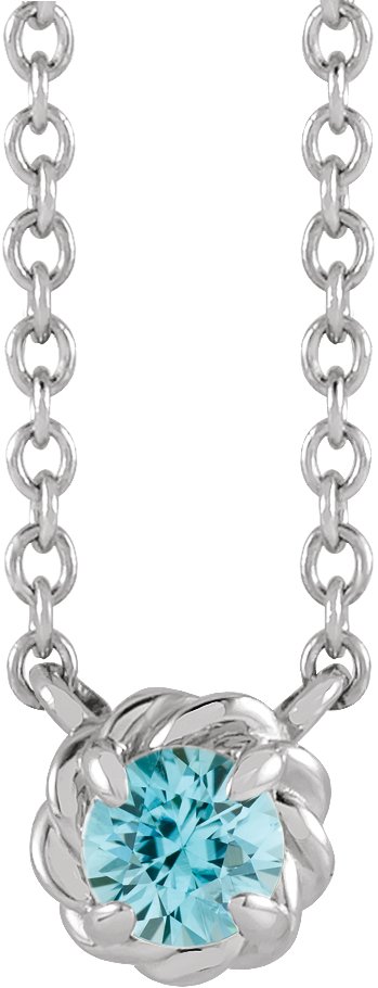Claw-Prong Rope Necklace or Center