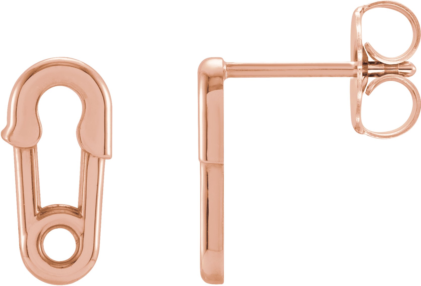 Safety Pin Earrings