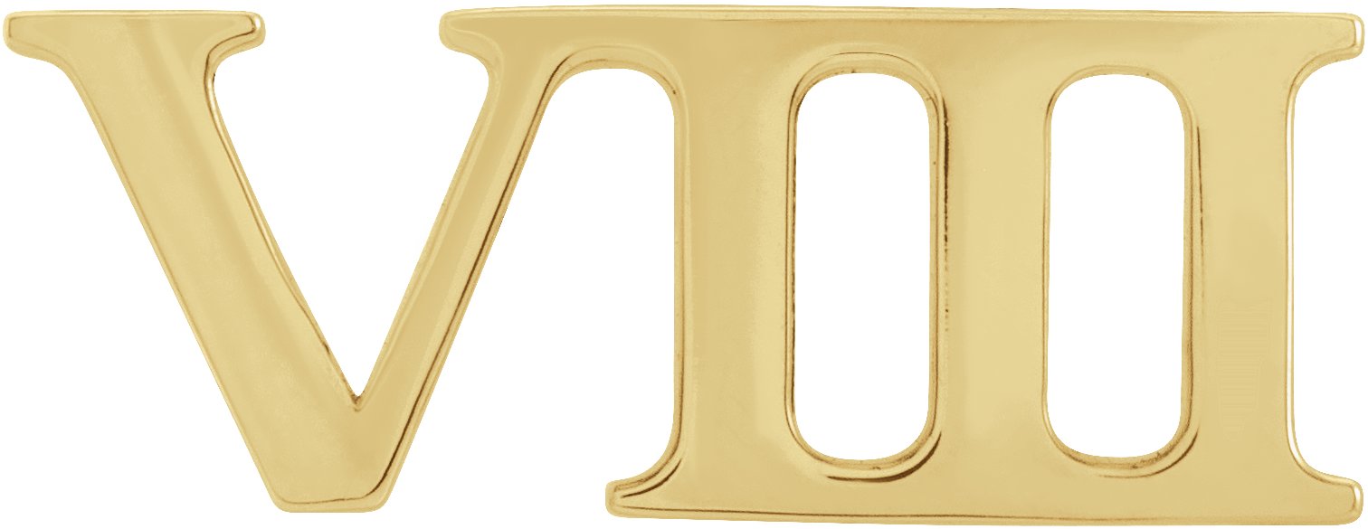 Roman Numeral Trims