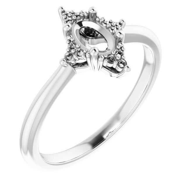 14k White Gold