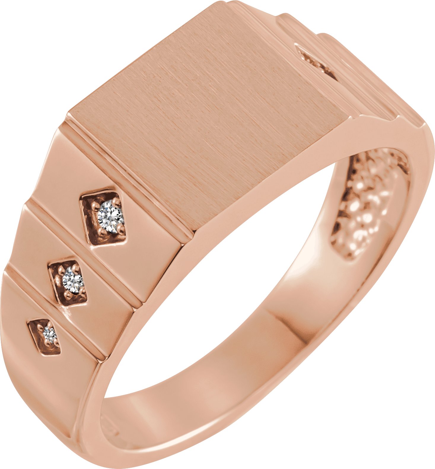 Geometric Signet Ring