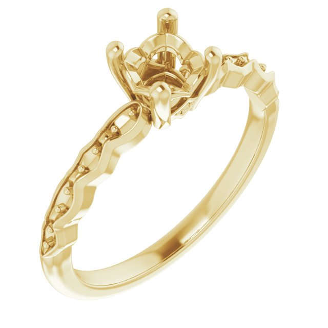 14k Yellow Gold