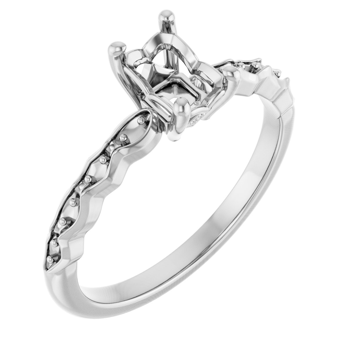 14k White Gold