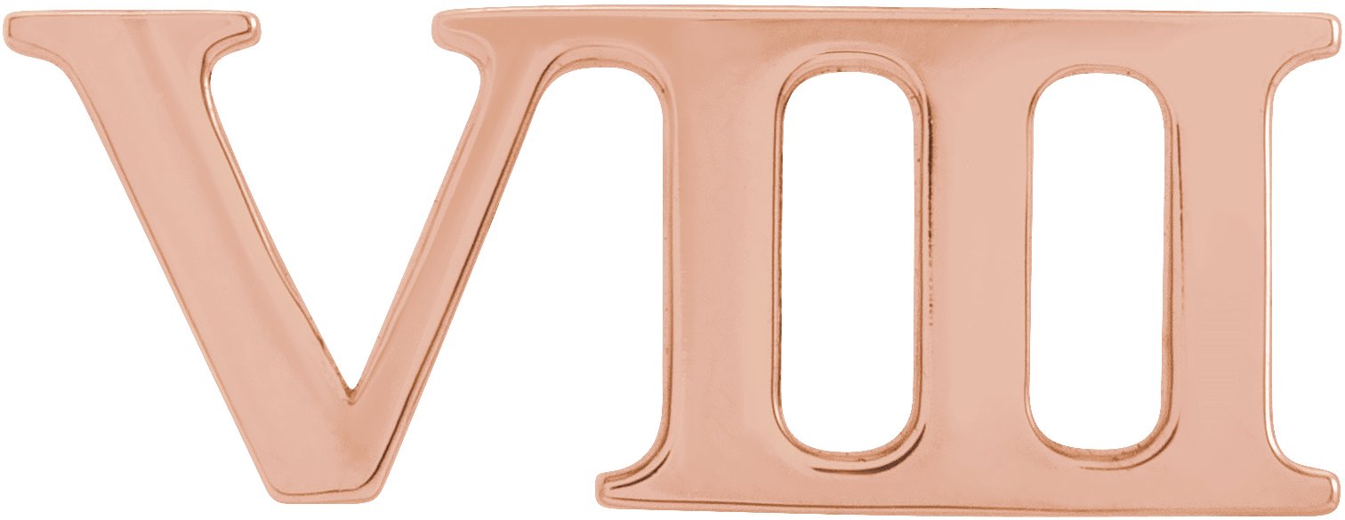 Roman Numeral Trims