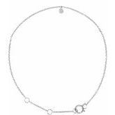 Solitaire Necklace or Bracelet