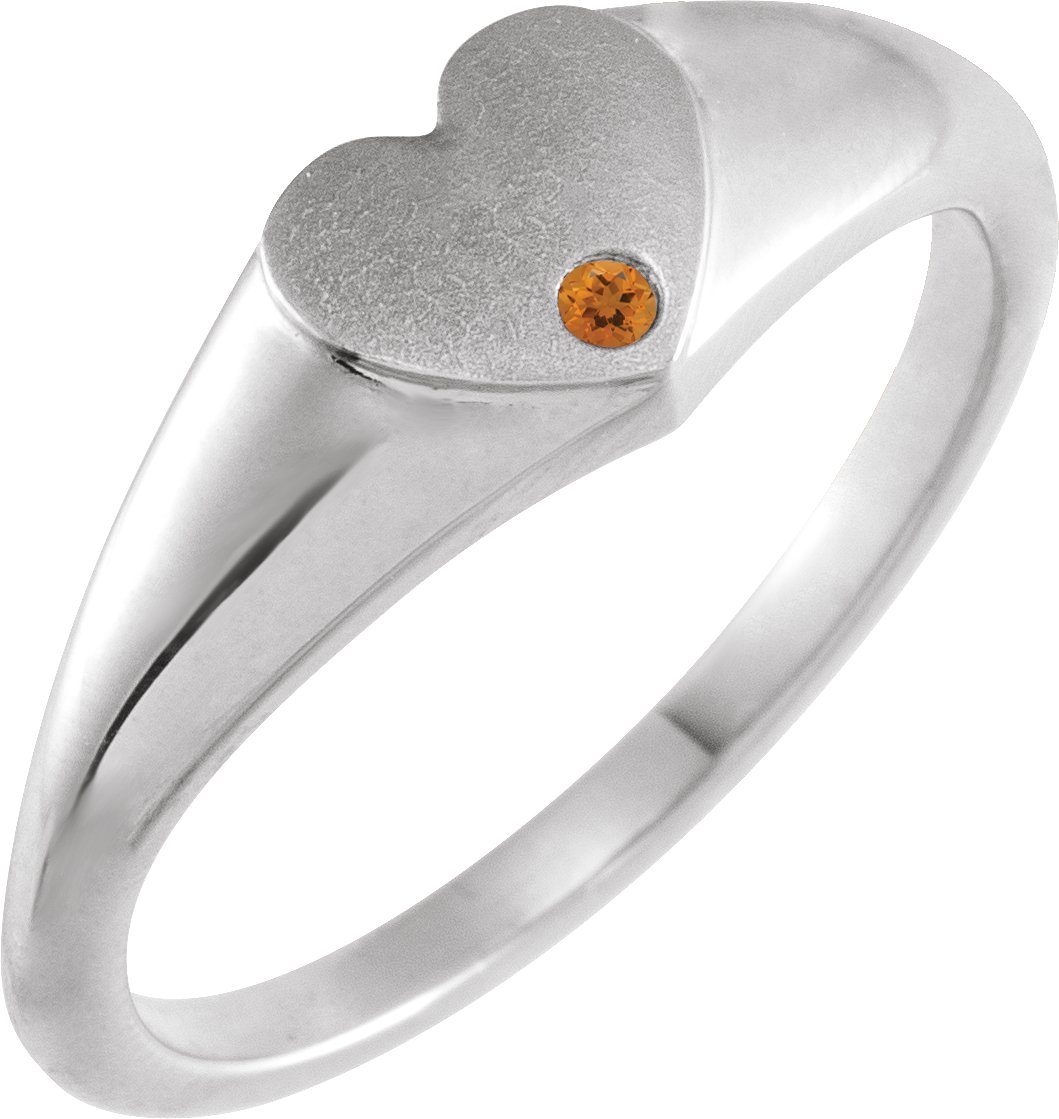 Heart Signet Ring