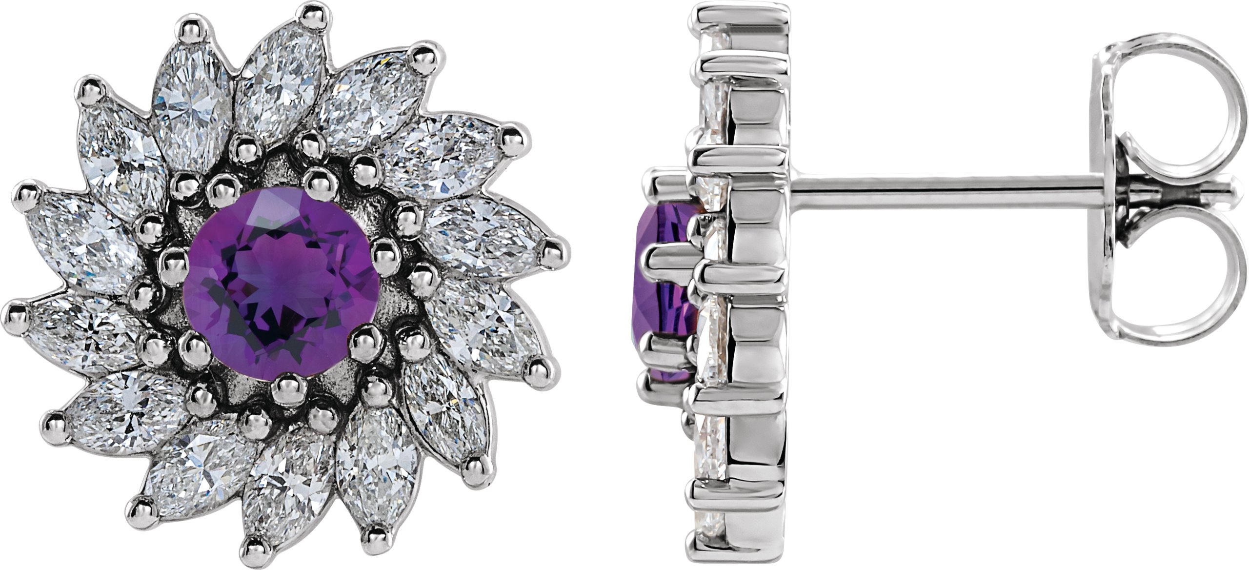14k White Gold