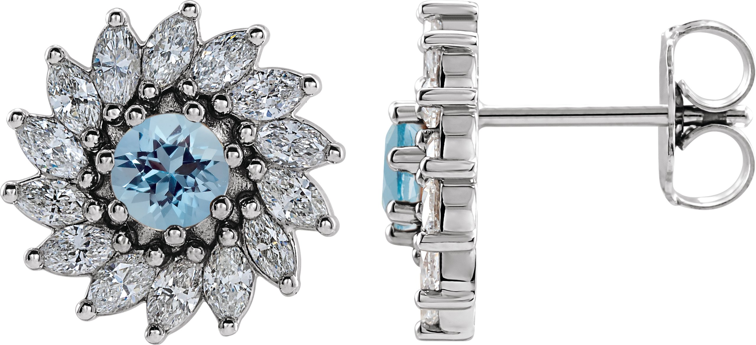 14k White Gold