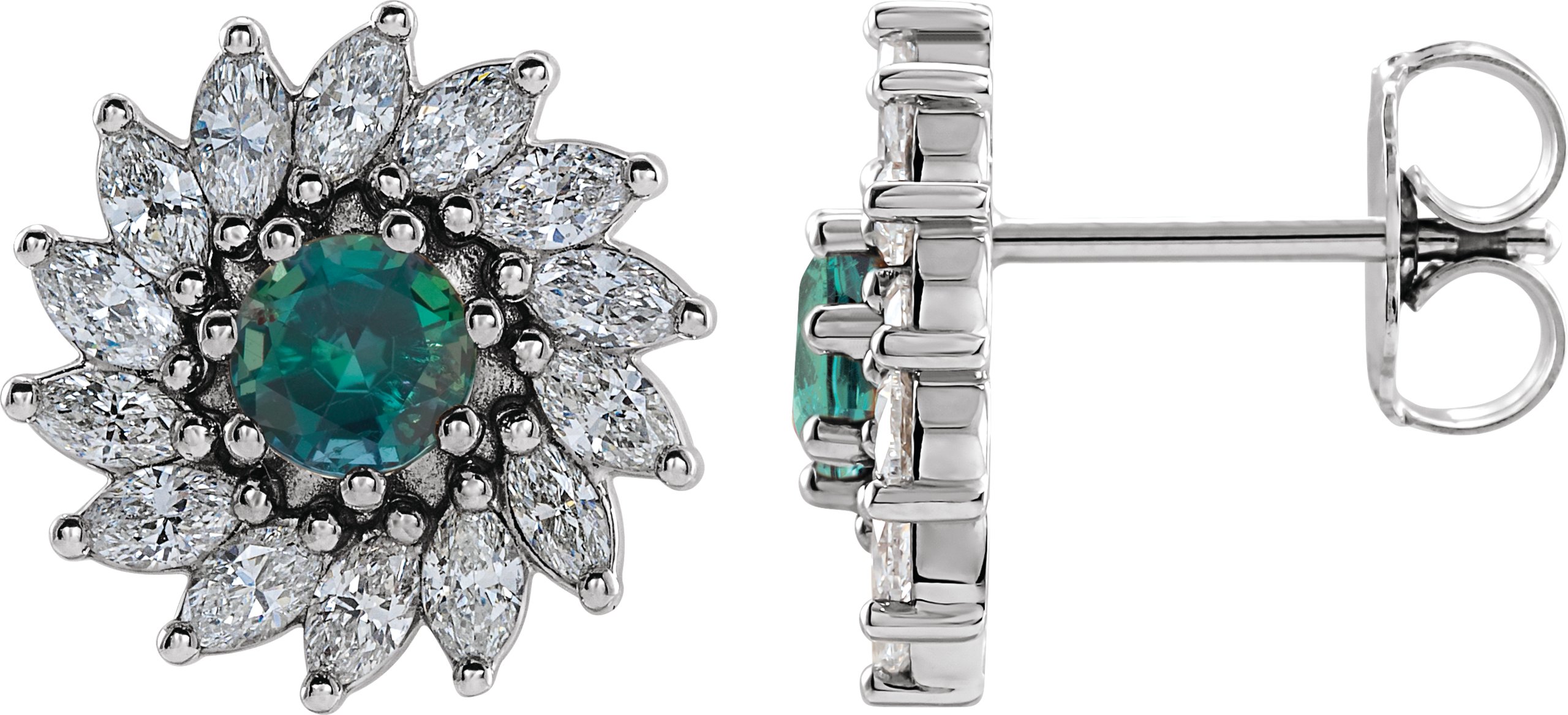 14k White Gold