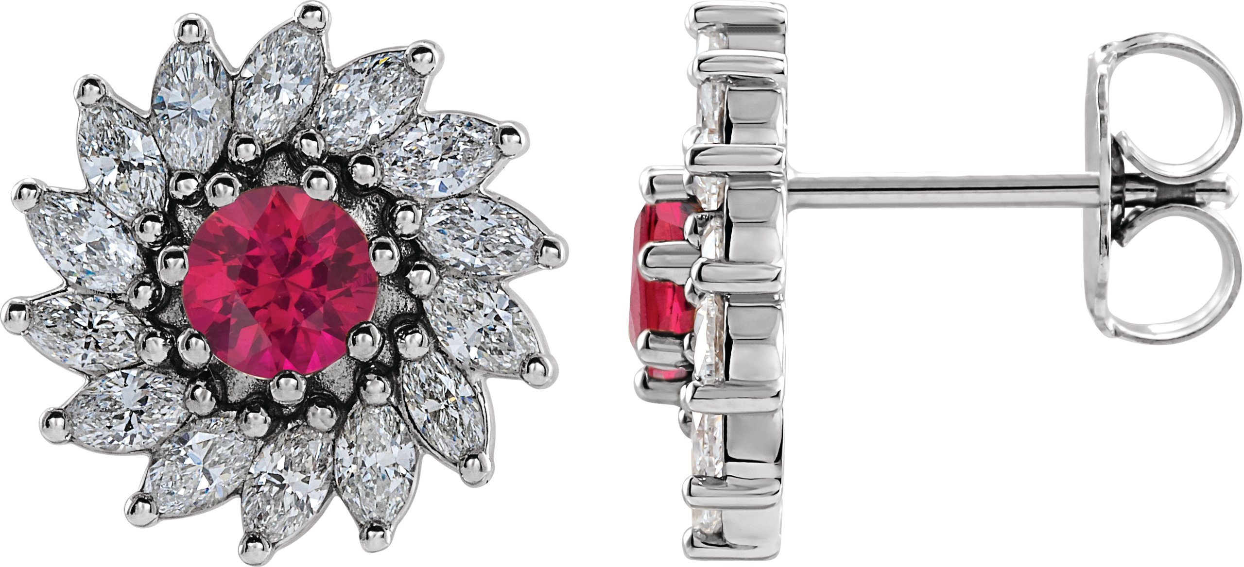 14k White Gold