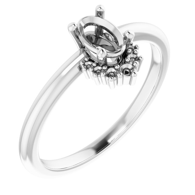 14k White Gold