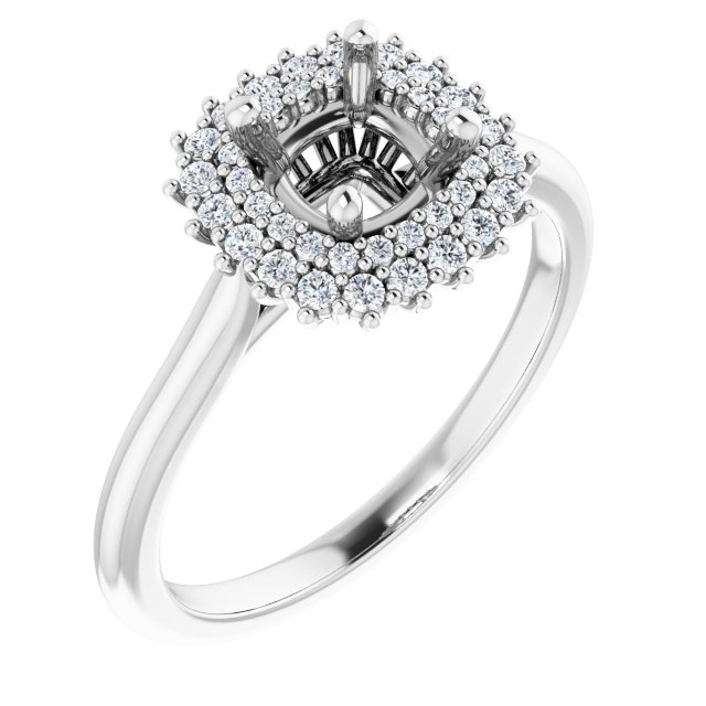 14k White Gold