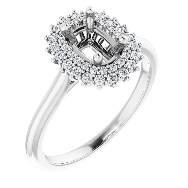 14k White Gold