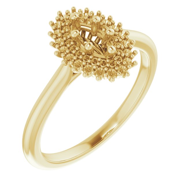 14k Yellow Gold